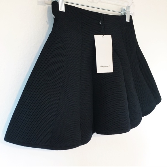 Zara Dresses & Skirts - NWT ZARA Special-T W8B Collection Flare Mini Skirt